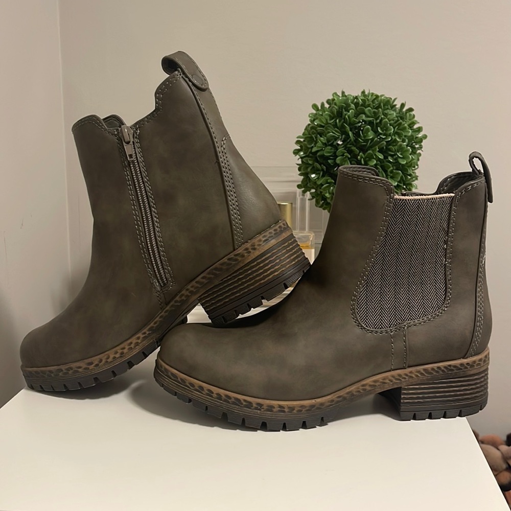 Grey Booties